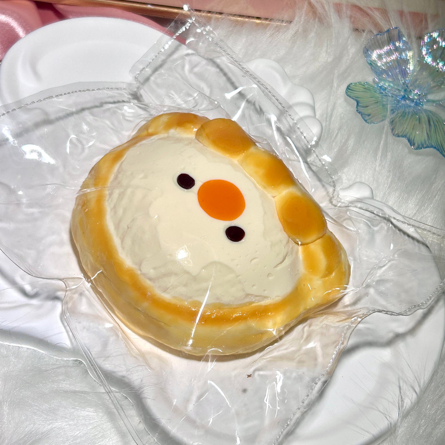 【Thalomis】タコパン|クリーム状 ふんわりとした感触|Squishy toy |Bread